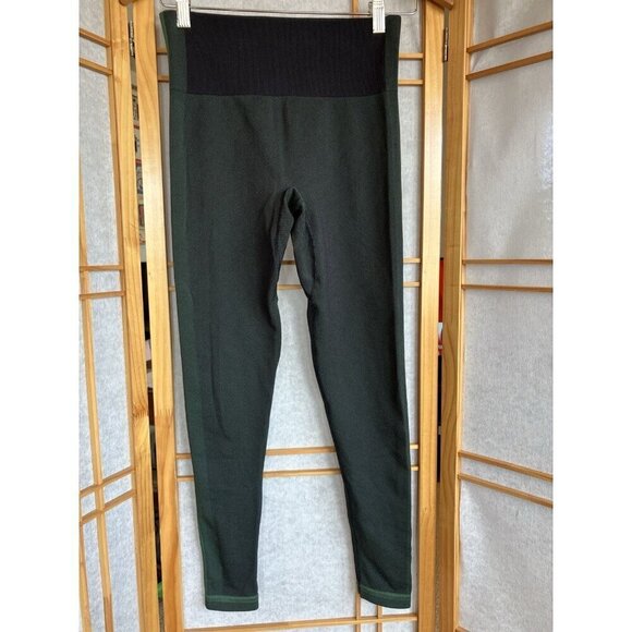 Outdoor Voices Pants - Outdoor Voices Compression Leggings Women’s Small, Green & Black, Running Yoga